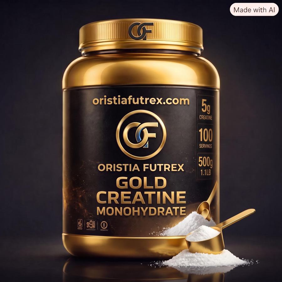 Oristia Futrex Gold Creatine Monohydrate, 500 g, 100 servings